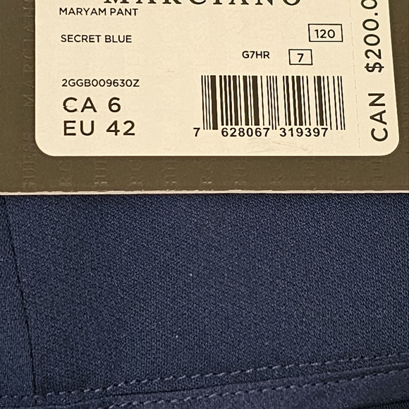 Brand New Marciano Blue Pants - Picture 4 of 4